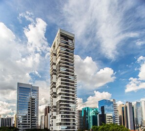 Exterior - Spacious and fully equipped studio in Berrini Ponte Estaiada (Cidade Monções)