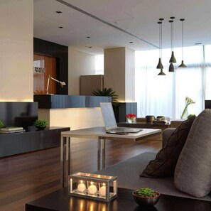 Lobby - Large and complete studio at Berrini Ponte Estaiada (Cidade Monções)