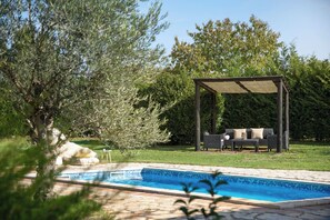 Pool - Holiday house Bella Collina * quiet location, 2000 m2 garden, private pool (Žminj)