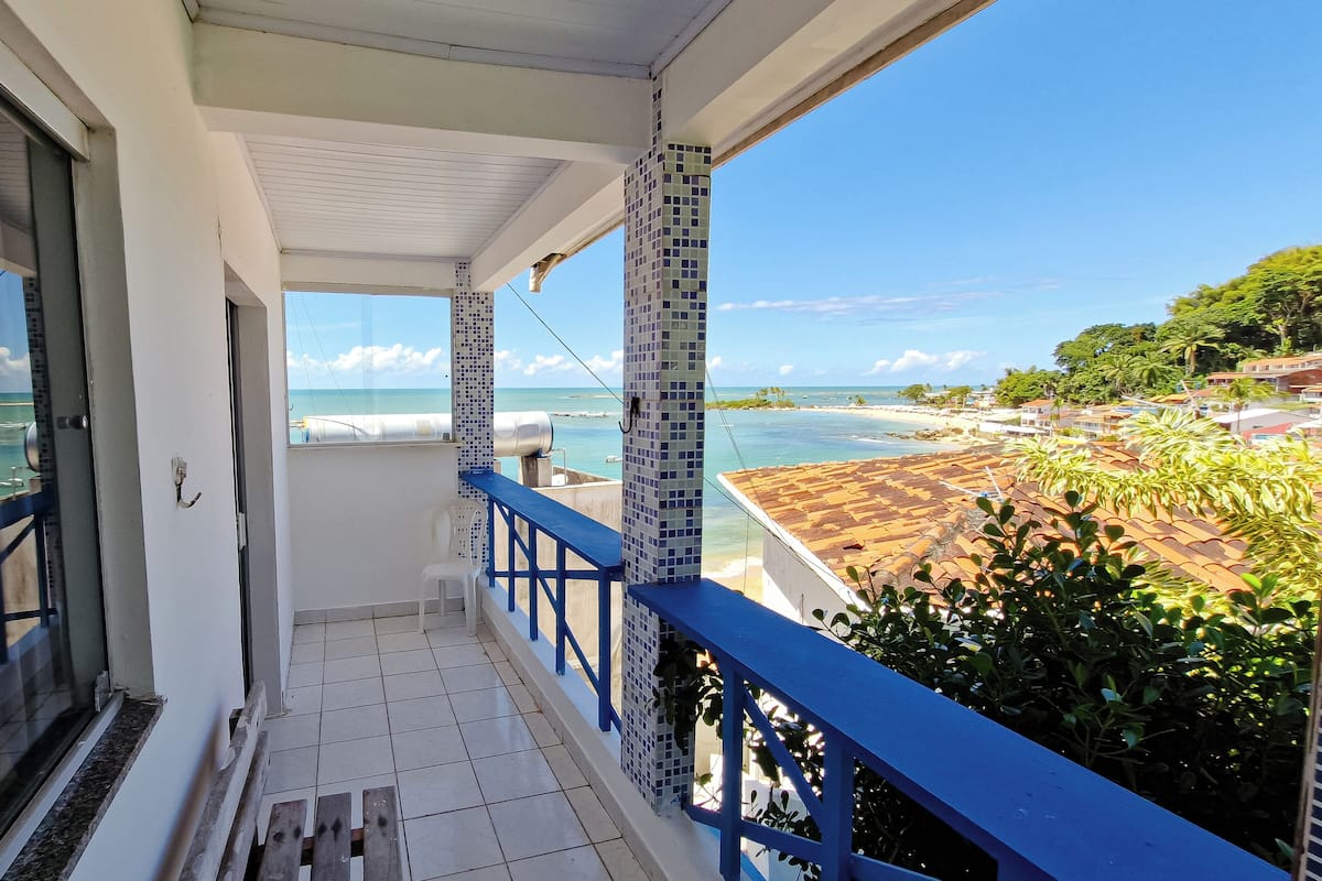 Apartamento Triplo Vista Mar | Frigobar, individualmente decorados, individualmente mobiliados