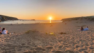 Tæt på stranden
