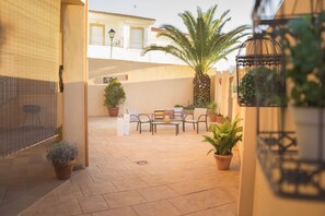 Terrace/patio - Casa Rural Las Eras in Monfragüe (Malpartida de Plasencia)