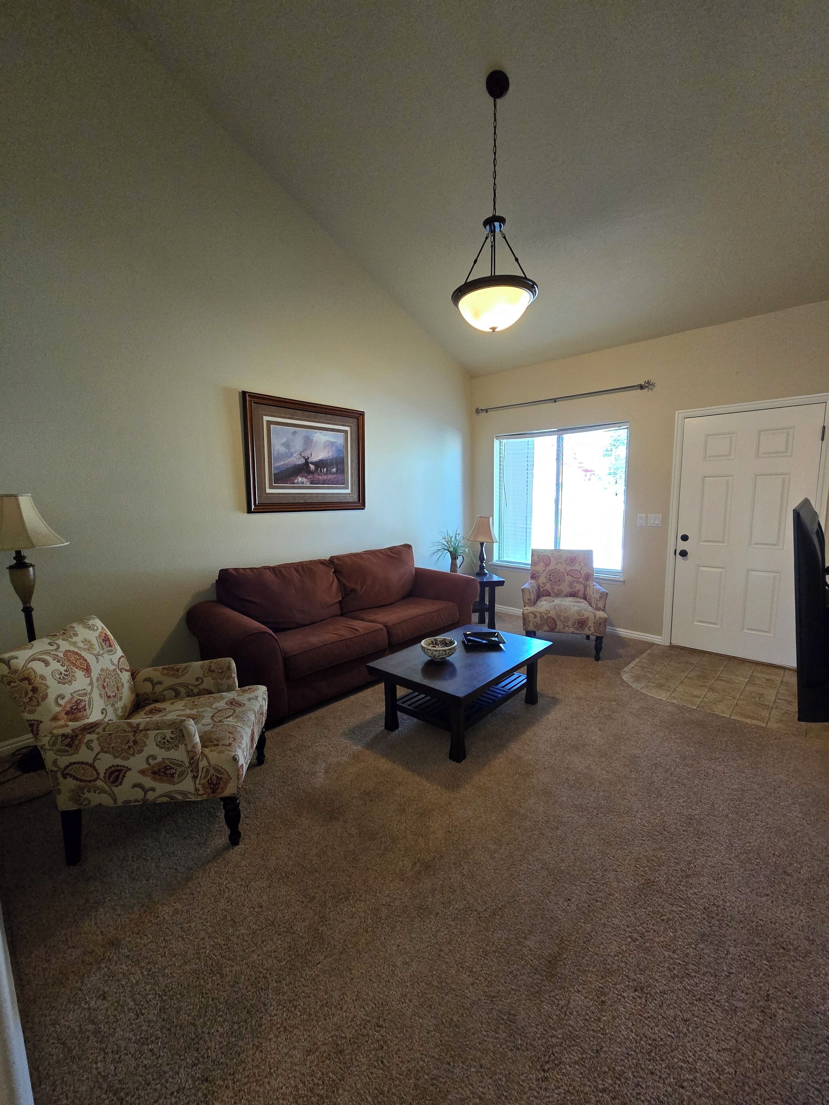 Smart-TV, DVD-spiller, filmbibliotek og stereoanlegg