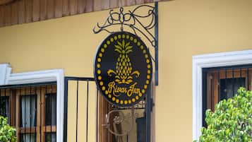 Entrada de la propiedad