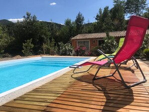 Alberca al aire libre 