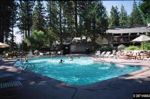 Outdoor pool - Woody's Clubhouse (Zephyr Cove)