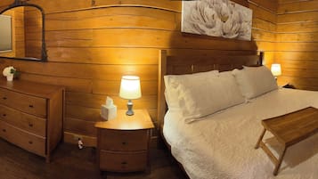 1 slaapkamer, een strijkplank/strijkijzer, gratis wifi, beddengoed