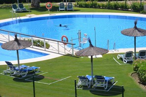 Indoor pool, outdoor pool