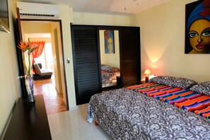 1 bedroom, in-room safe, WiFi, bed sheets