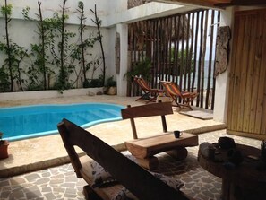 BBQ/picnic area - Hotel Casa Sattva (San Onofre)