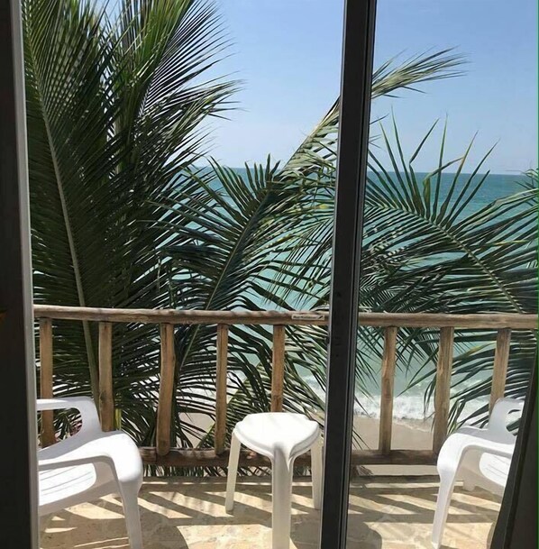 Standard Room, Multiple Beds, Balcony | Balcony view - Hotel Casa Sattva (San Onofre)