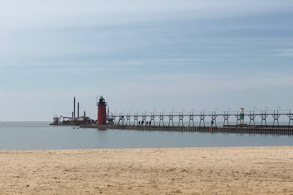 Sur la plage, serviettes de plage