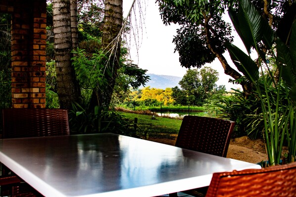 Chalet Supérieur, vue montagne | Terrasse/Patio