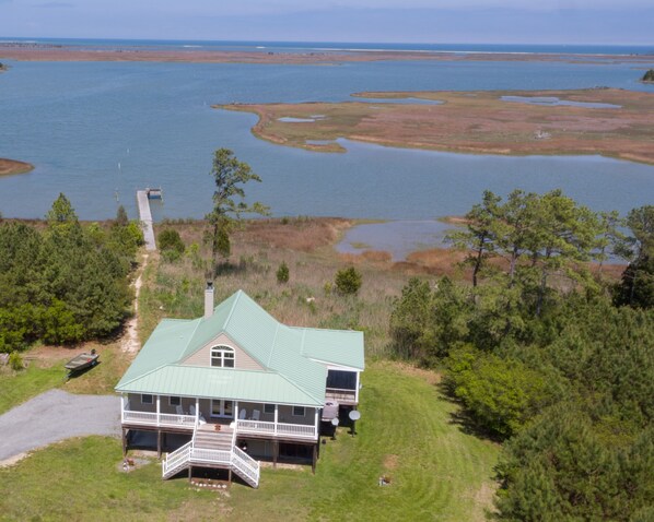 Exterior - Private, 7-acre waterfront retreat on Winter Harbor Haven (Port Haywood)