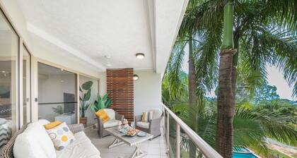 Retiro de coral en Le Jarden