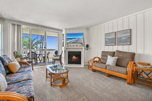 TV, fireplace, DVD player, table football