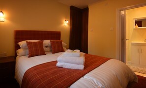Egyptian cotton sheets, premium bedding, blackout curtains, free WiFi