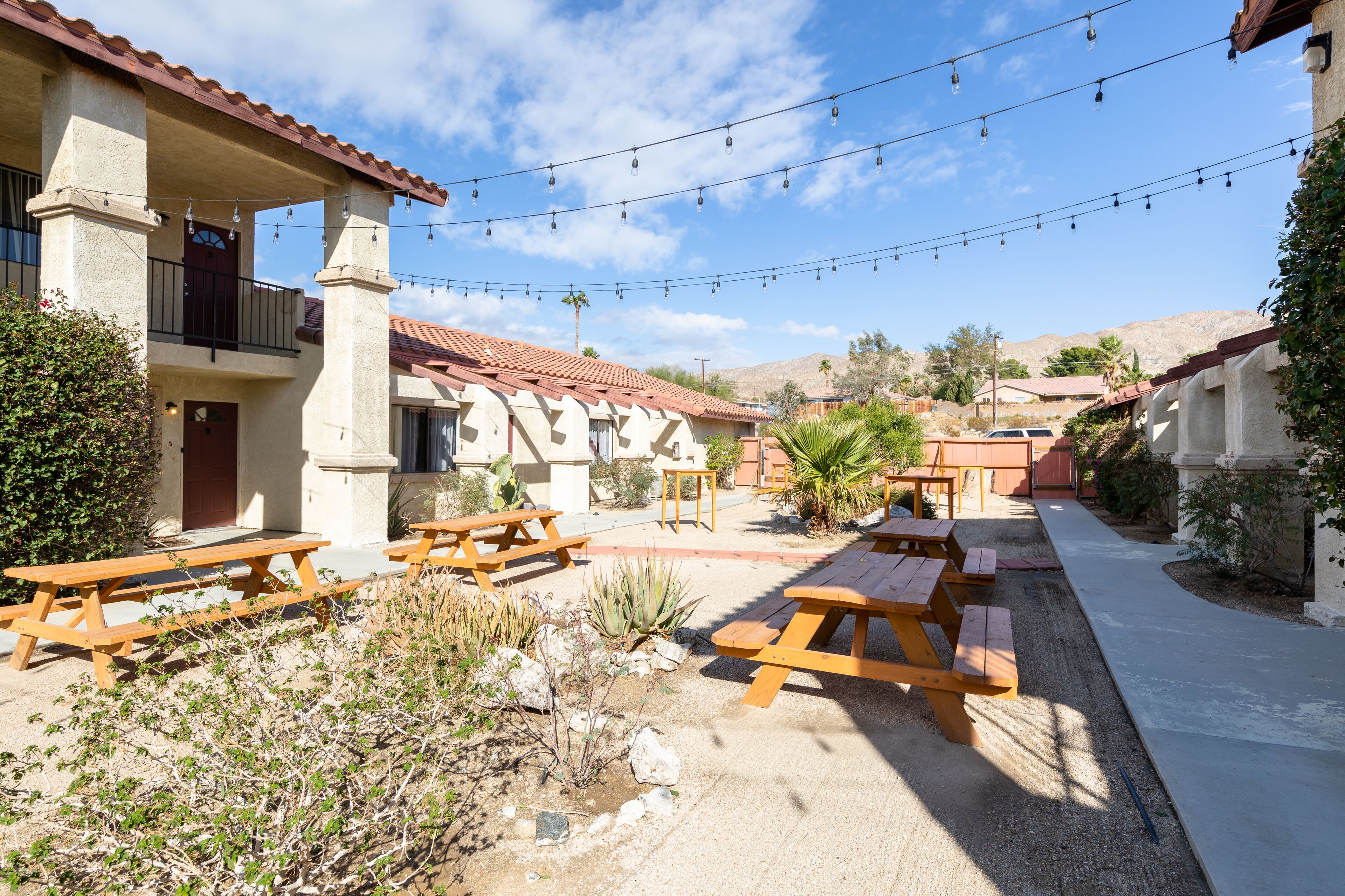 Opções para refeição ao ar livre