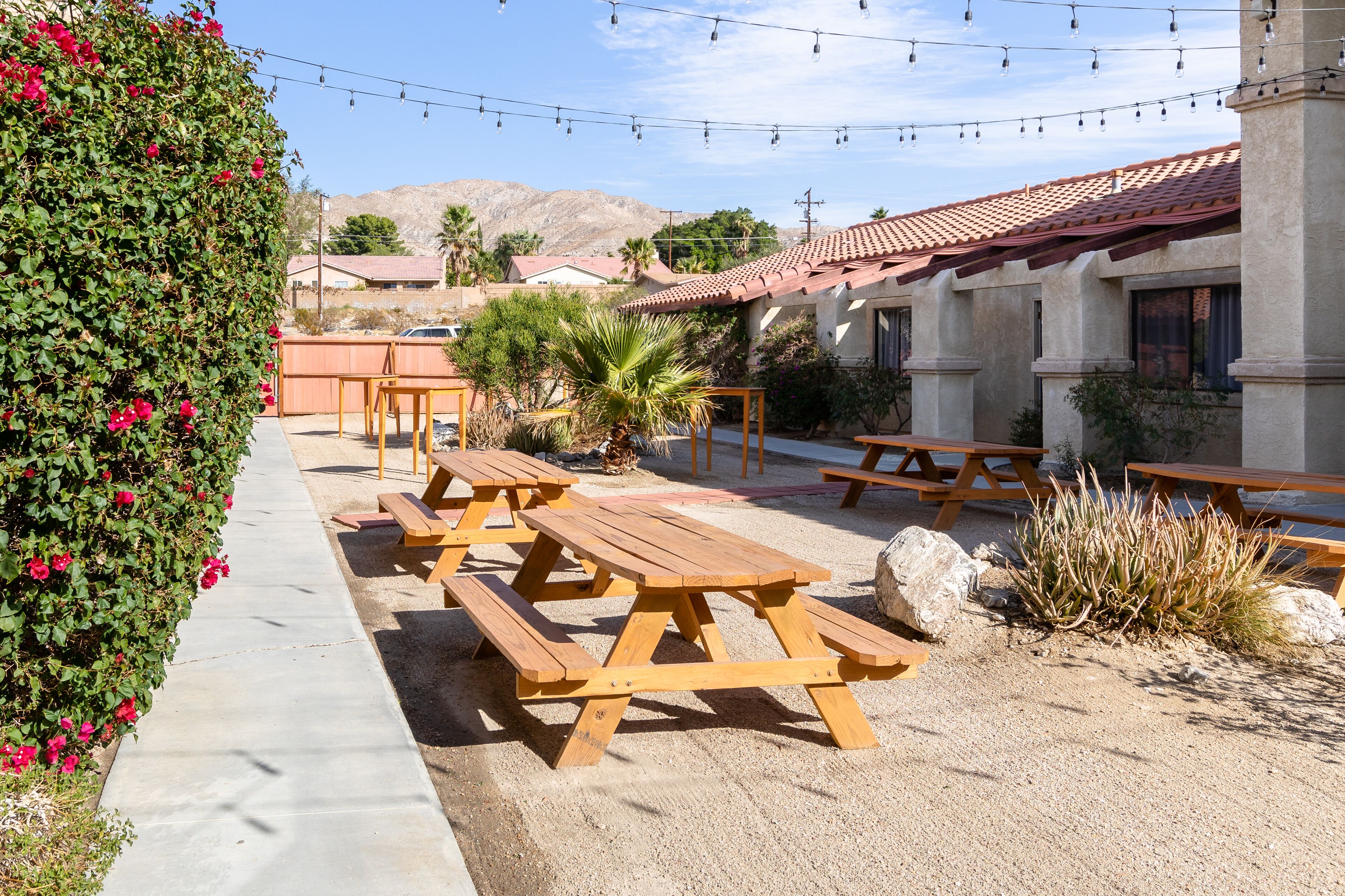 Opções para refeição ao ar livre