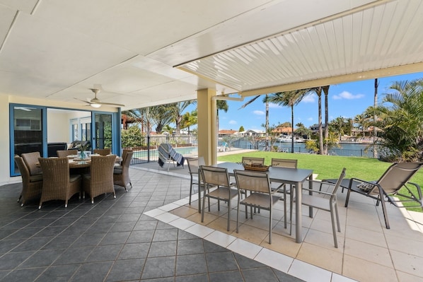 Udendørs spisemuligheder