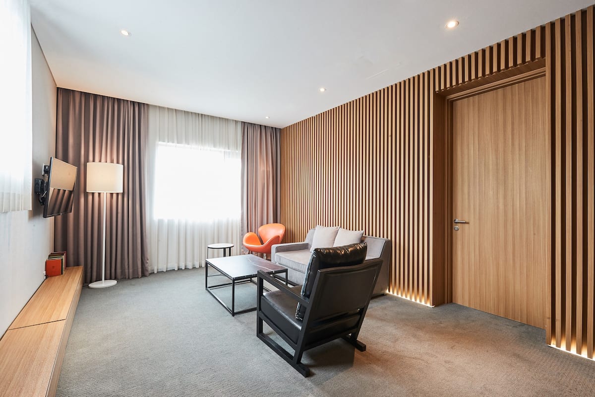 1 habitación, ropa de cama de alta calidad y minibar