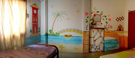 Dreibettzimmer, Gemeinschaftsbad