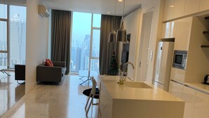 Premier appartement, 2 slaapkamers | Woonruimte