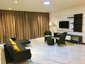 Vil·la, vistes a l'oceà | Sala d'estar | Televisor LED