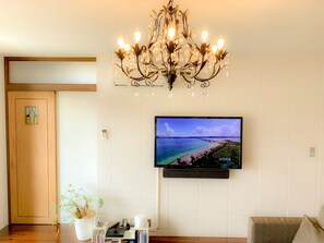 Huis, meerdere bedden, uitzicht op oceaan (Private Vacation Home) | 2 slaapkamers, luxe beddengoed, donzen dekbedden