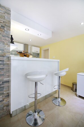 House, 4 Bedrooms, Private Pool | Living area | Flat-screen TV, DVD player - Luxury house with pool near the sea (Trogir)