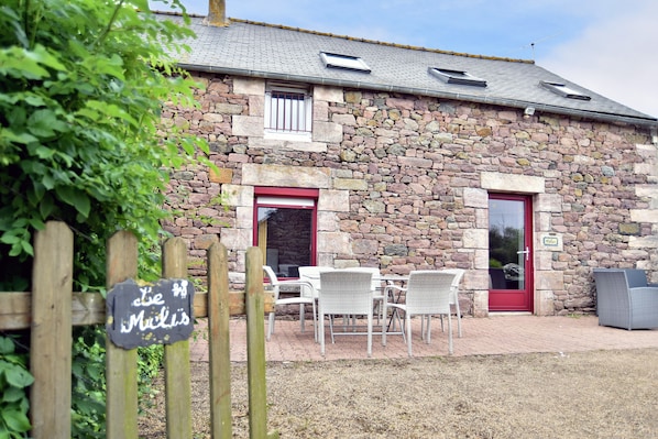 Outdoor dining - Frehel: country holiday homes - 4 rooms - 1/6 persons (Frehel)