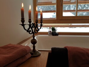 Apartment (Kaiserkrone) | Bilik Mandi | Pengering rambut, tuala disediakan