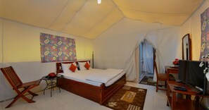 Economy Tent, 1 Twin Bed, Garden View, Garden Area | Soundproofing, iron/ironing board, rollaway beds, free WiFi