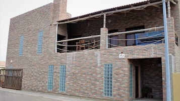 Fassade der Unterkunft