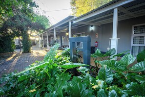 Fachada de la propiedad