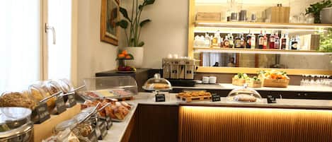Daily buffet breakfast (EUR 12 per person)