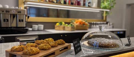 Daily buffet breakfast (EUR 12 per person)