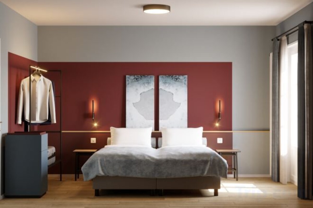 Ropa de cama de alta calidad, minibar, caja fuerte y escritorio