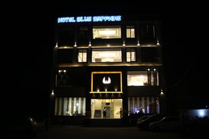 Front of property – evening/night