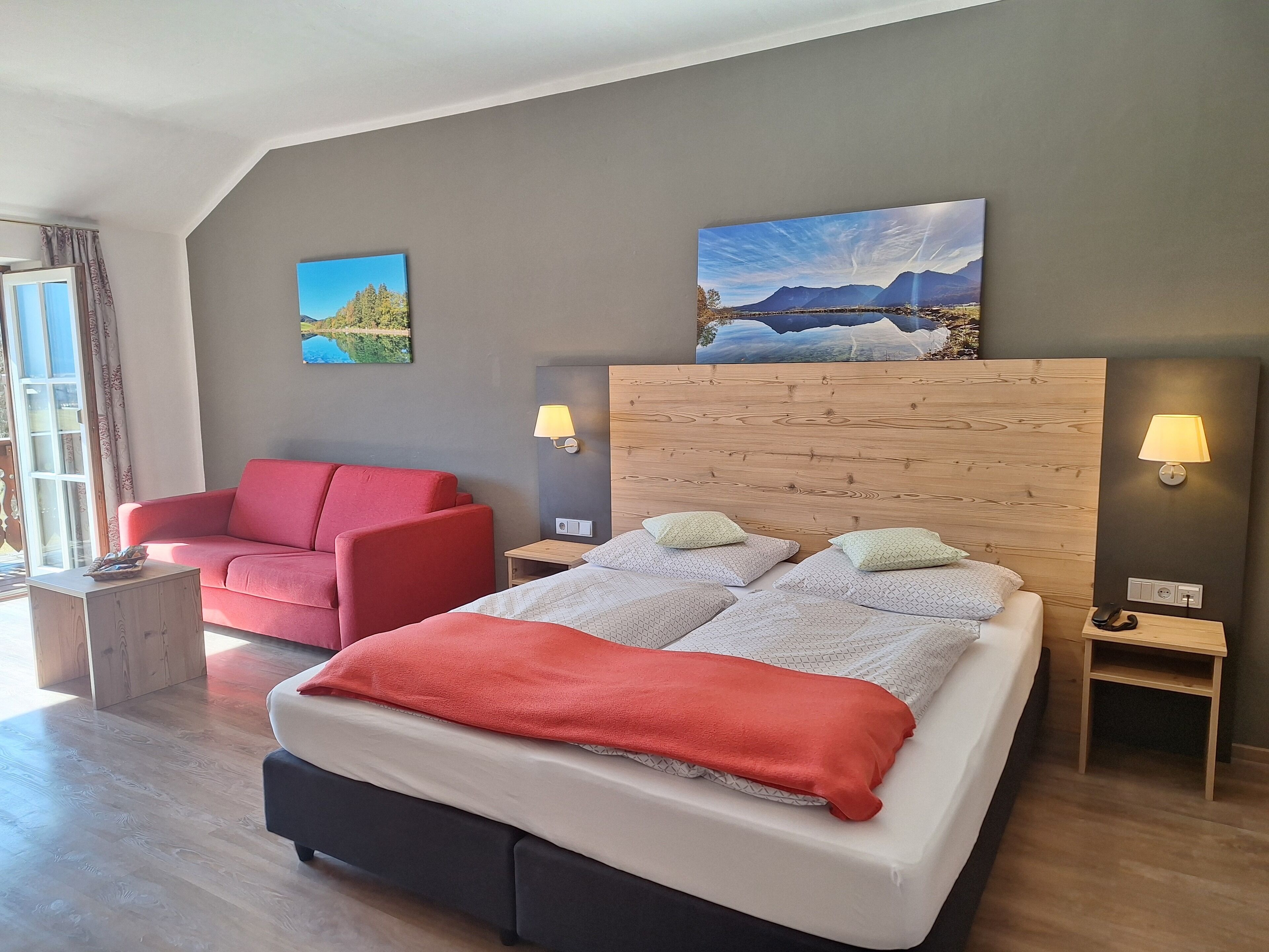 Superior Double Room, 1 King Bed with Sofa bed, Balcony | Minibar, in-room safe, blackout curtains, free WiFi