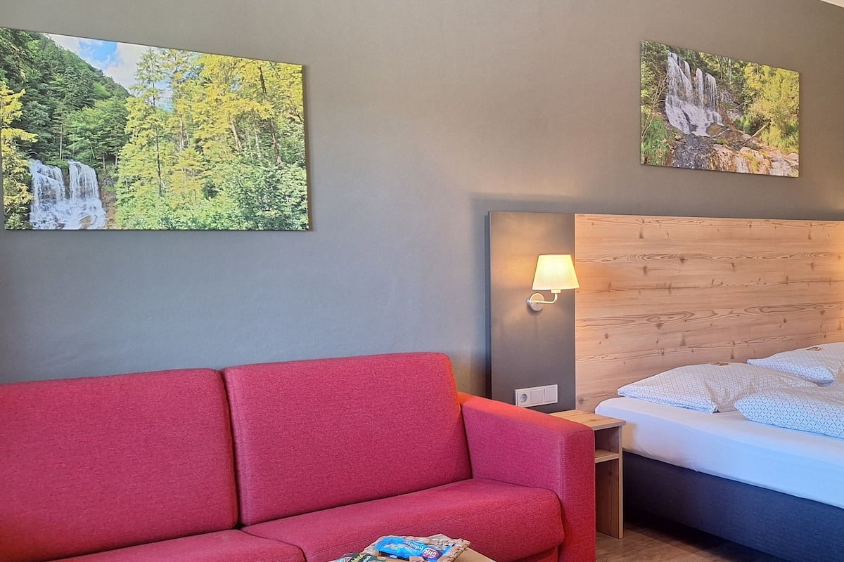Superior Double Room, 1 King Bed with Sofa bed | Minibar, in-room safe, blackout drapes, WiFi (free)
