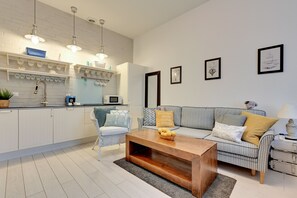 Leilighet, 2 soverom | 2 soverom, sengetøy av topp kvalitet, strykejern/-brett og barnesenger