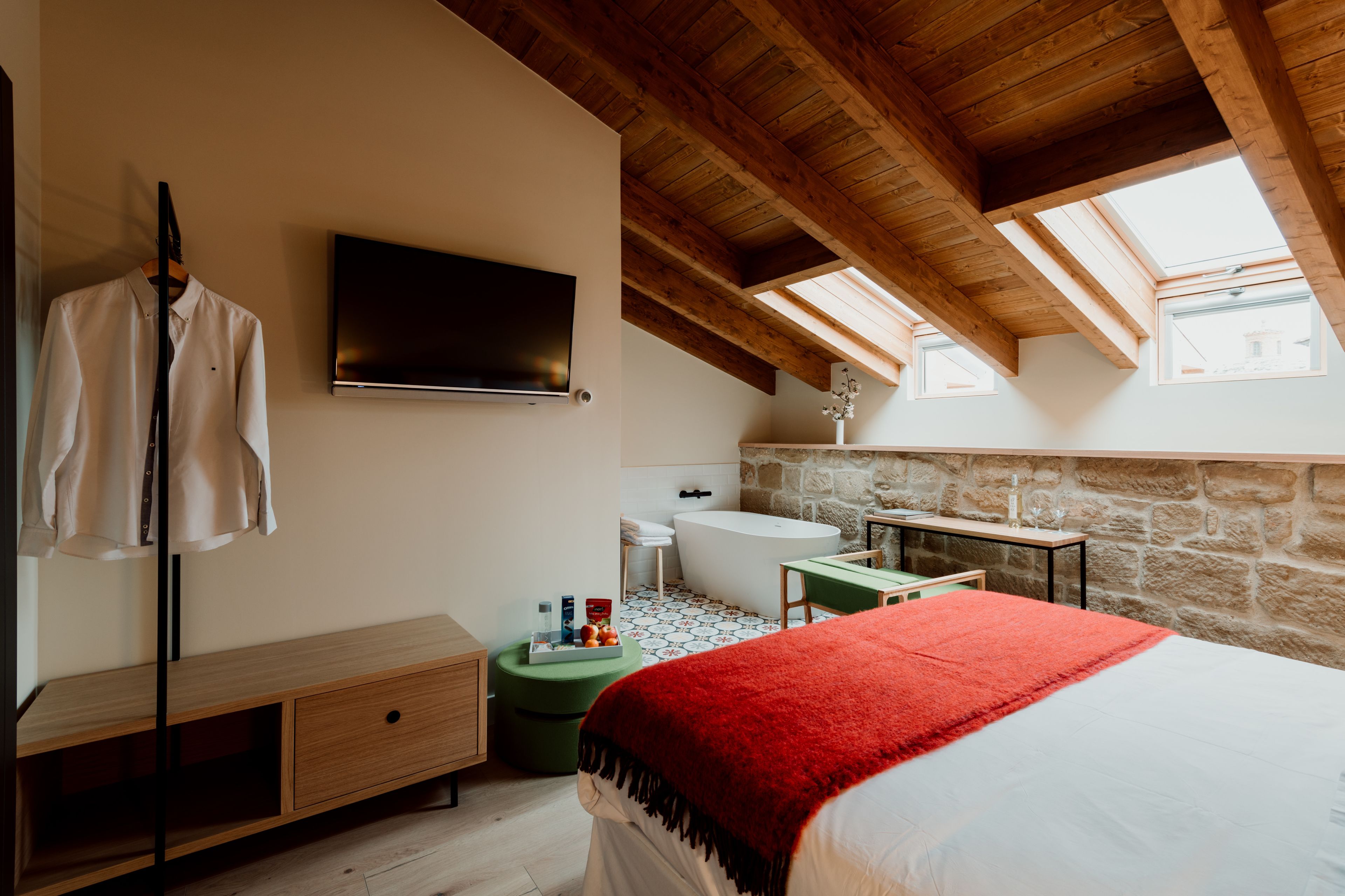 Standaard suite, uitzicht op stad (6) | Luxe beddengoed, een minibar, individueel gedecoreerd