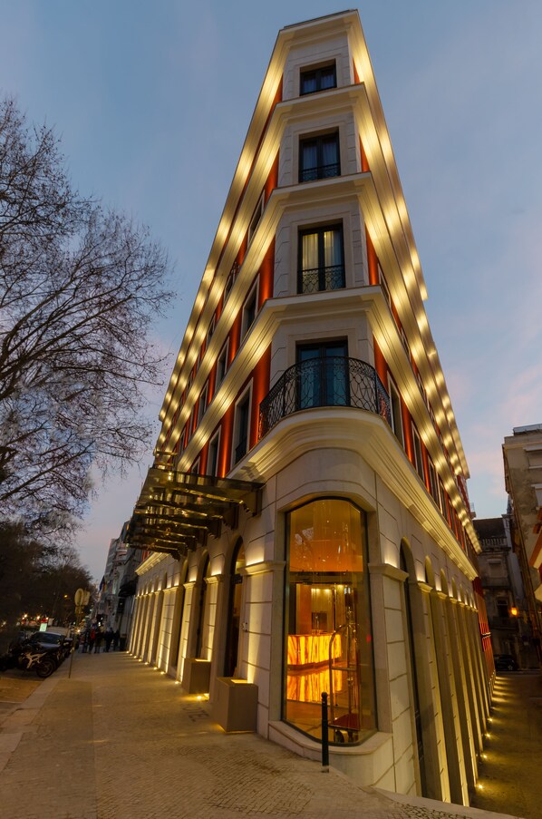 Façade de l’hébergement