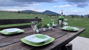 Chalet | Buiten dineren