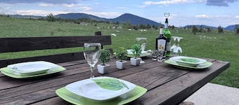 Cabin in Nature With View of the Durmitor Mountain