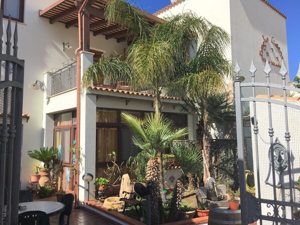 Fassade der Unterkunft