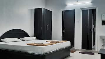 In-room safe, blackout drapes, free WiFi, bed sheets