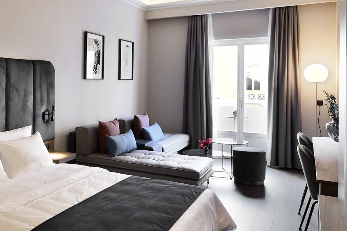 Superior appartement, uitzicht op zee (R7) | 1 slaapkamer, luxe beddengoed, een kluis op de kamer