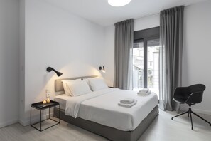 Appartement Luxe, 1 chambre, balcon (H401) | Vue de la chambre